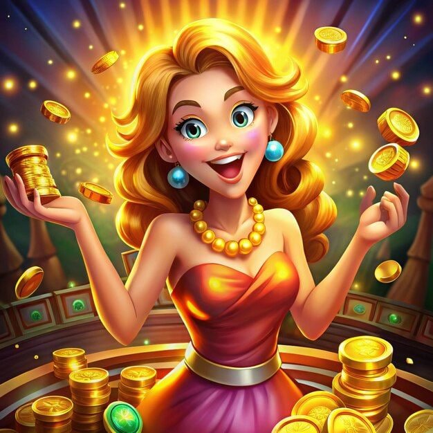 Antarmuka aplikasi mobile hilichurl menampilkan menu permainan slot dan opsi navigasi