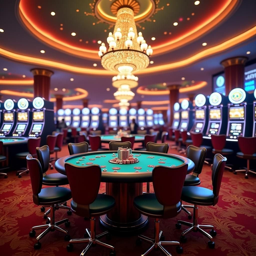 Dashboard hilichurl menampilkan kategori olahraga, slot, dan live dealer